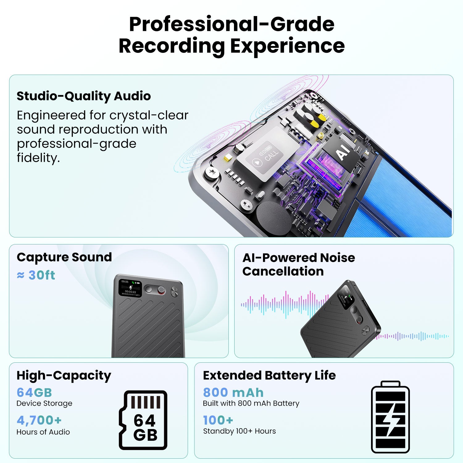 Professional-Grade Recording Experience