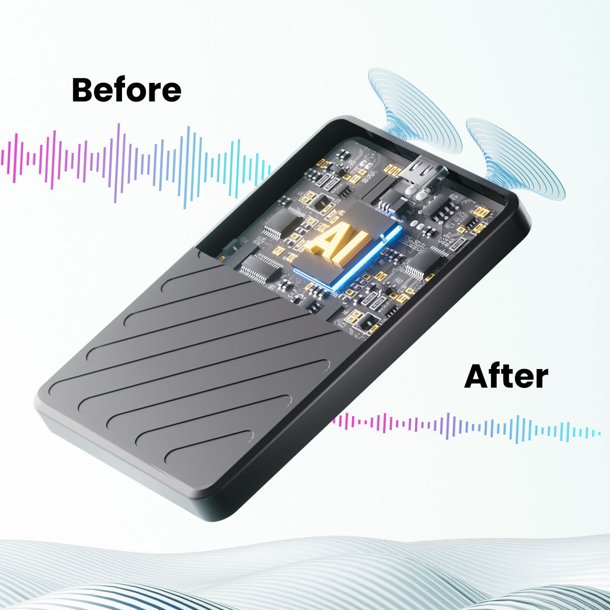 HD Sound and AI Voice Cancellation